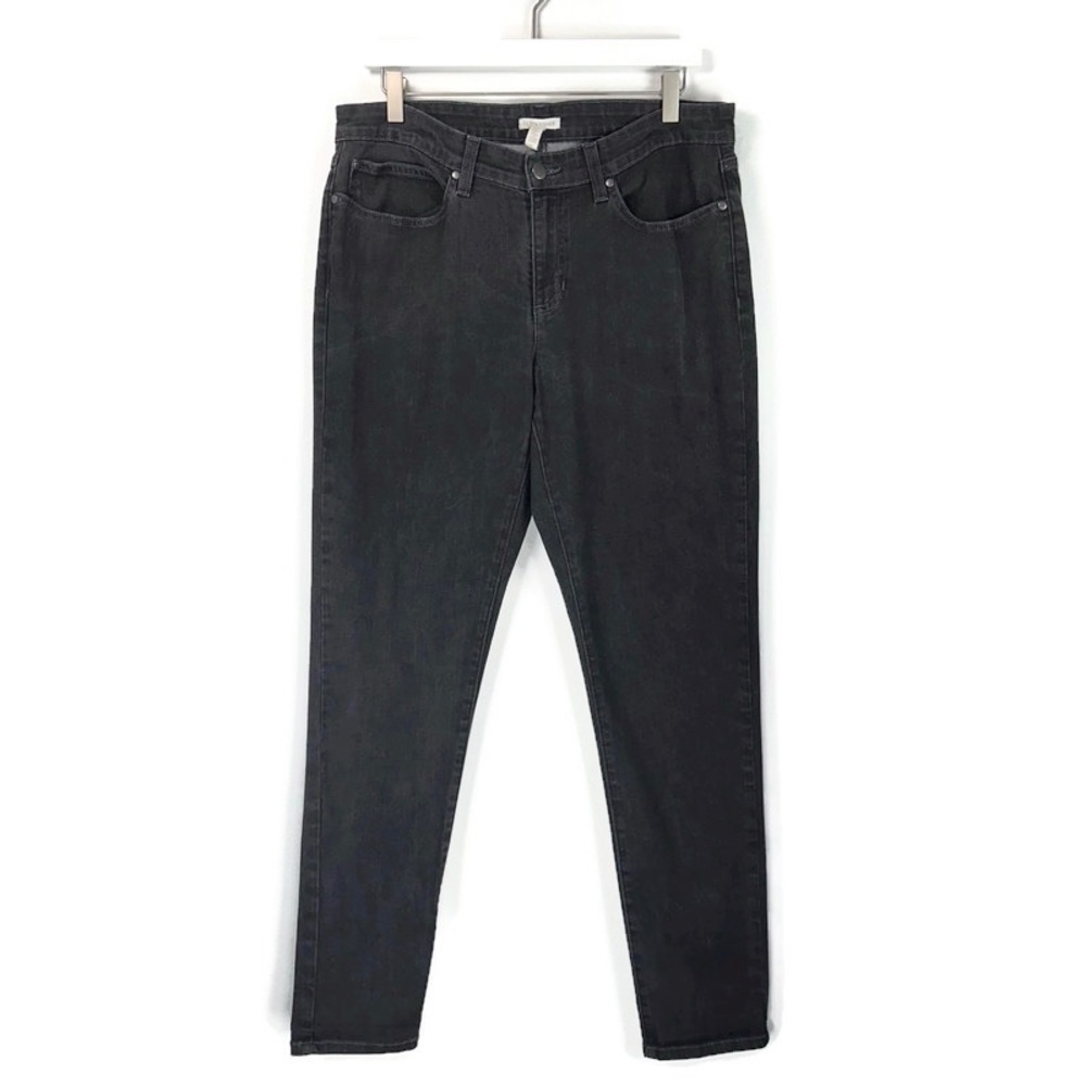 Eileen Fisher black skinny jeans- size 14